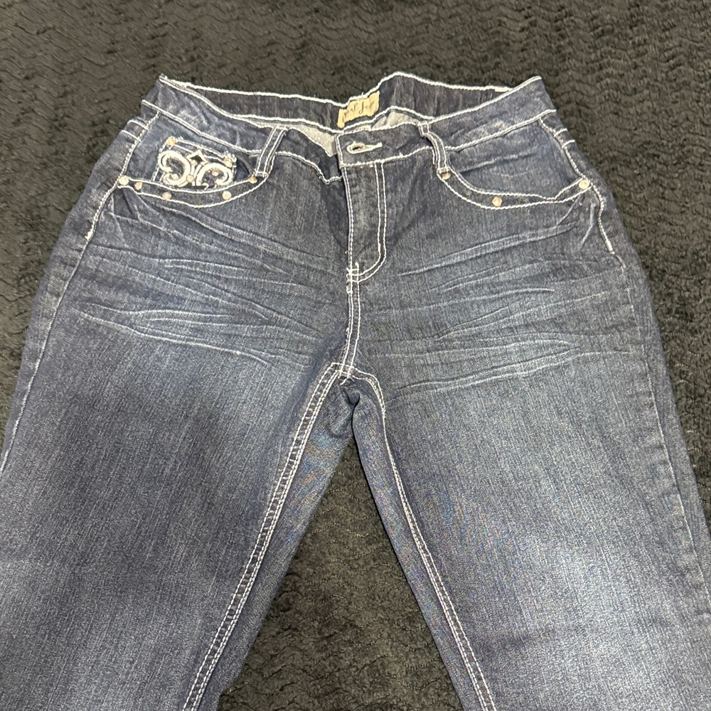 H&M Women's Dark Blue Skinny Jeans